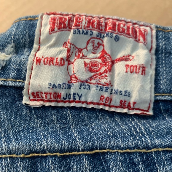 True Religion Joey Flared Jeans size 27. Content - 99% cotton 1% elastic - Picture 2 of 7